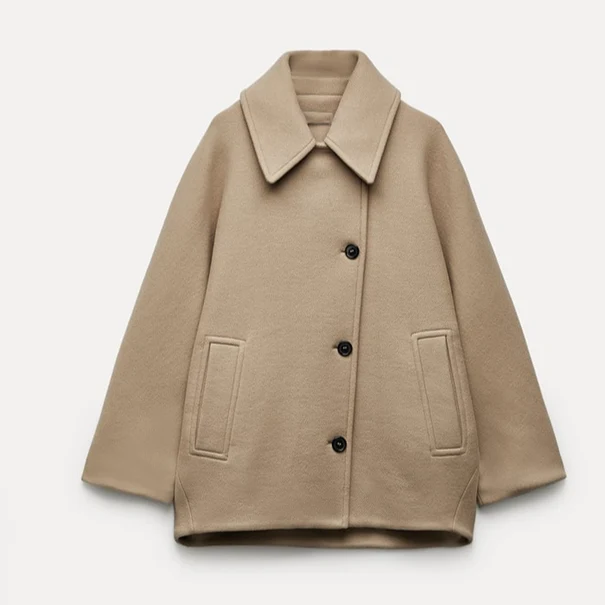 Jazzy | Oversize Wollmantel für stilvolle Winterlooks