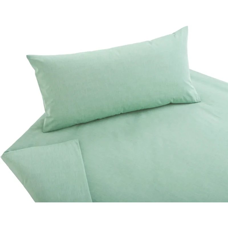 Bio Chambray Bettwäsche Pastell Kissenbezug