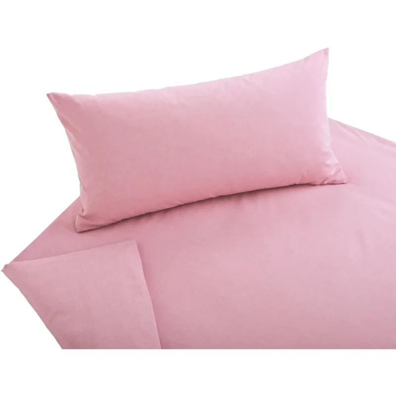 Bio Chambray Bettwäsche Pastell Kissenbezug