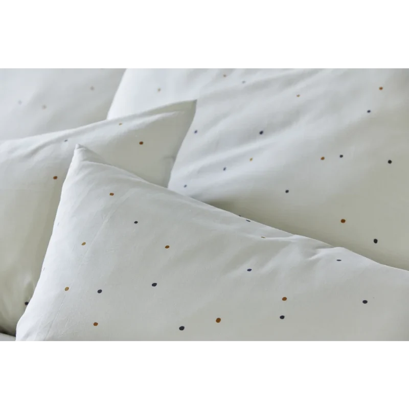 Bio Edel-Linon Bettwäsche Dancing Dots Garnitur