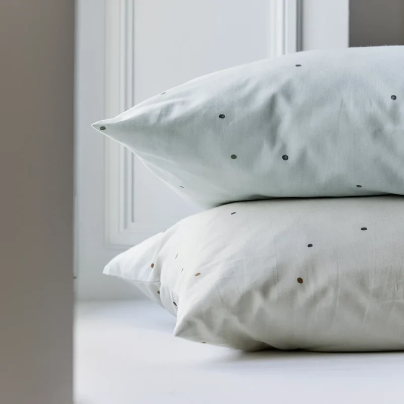 Bio Edel-Linon Bettwäsche Dancing Dots Garnitur