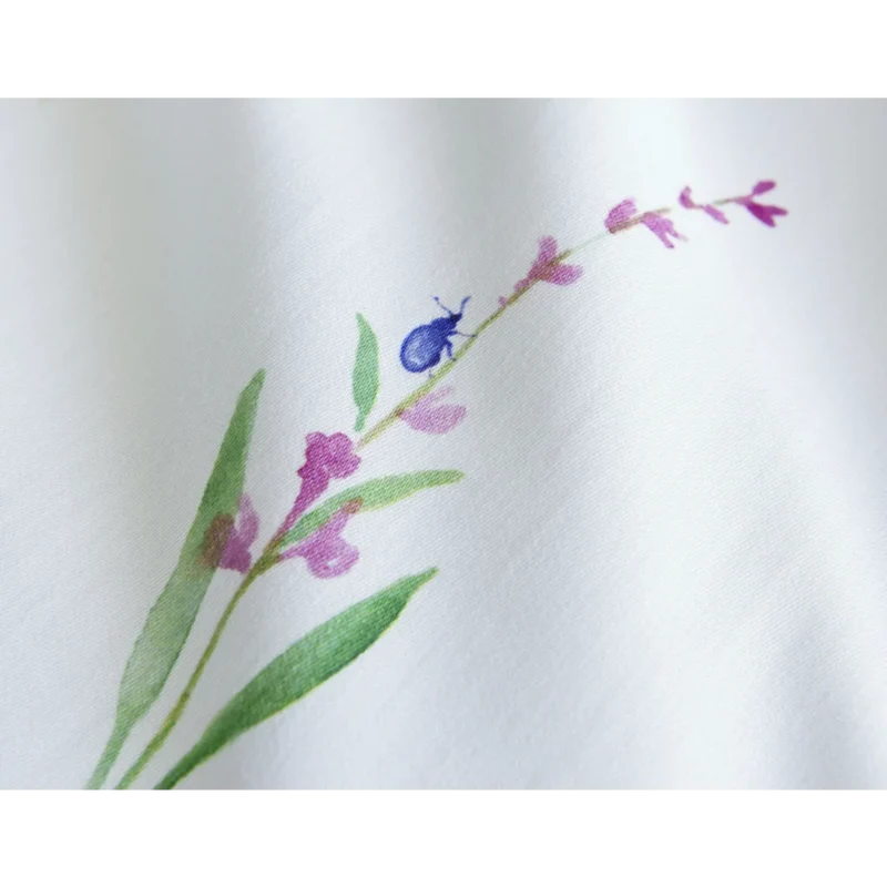 Bio Satin Bettwäsche Wiesenglück Kissenbezug