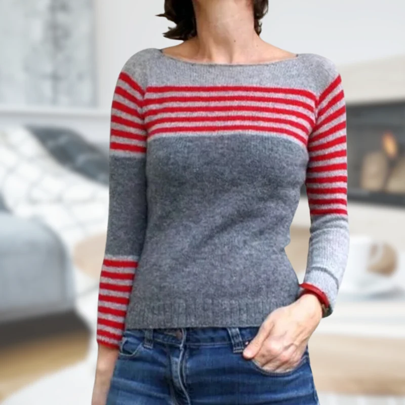 Alia | Damenpullover mit klassischem Rundhals