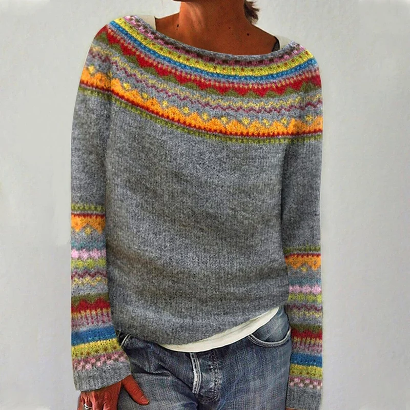 Tanja | Retro-Pullover für die goldene Herbstzeit