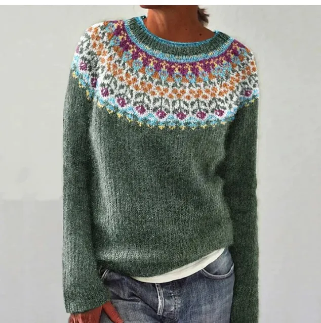 Tanja | Retro-Pullover für die goldene Herbstzeit