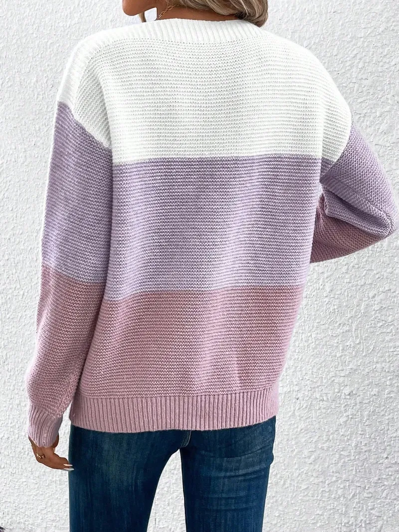 Rhea | Eleganter Winterpullover mit feinem Strick
