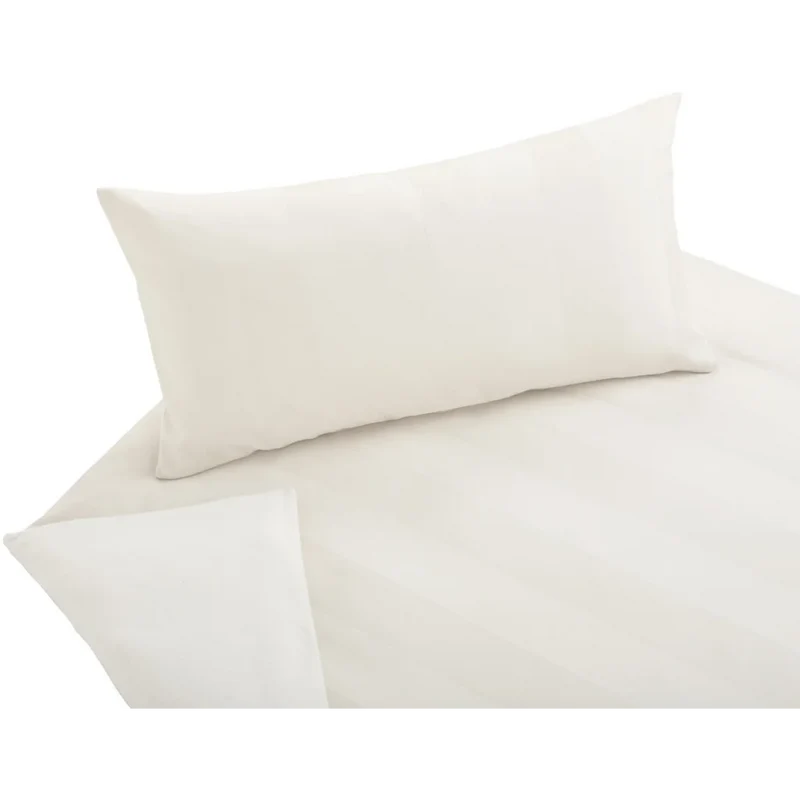Bio Edel-Biber/Satin Wendebettwäsche Tandem Kissenbezug