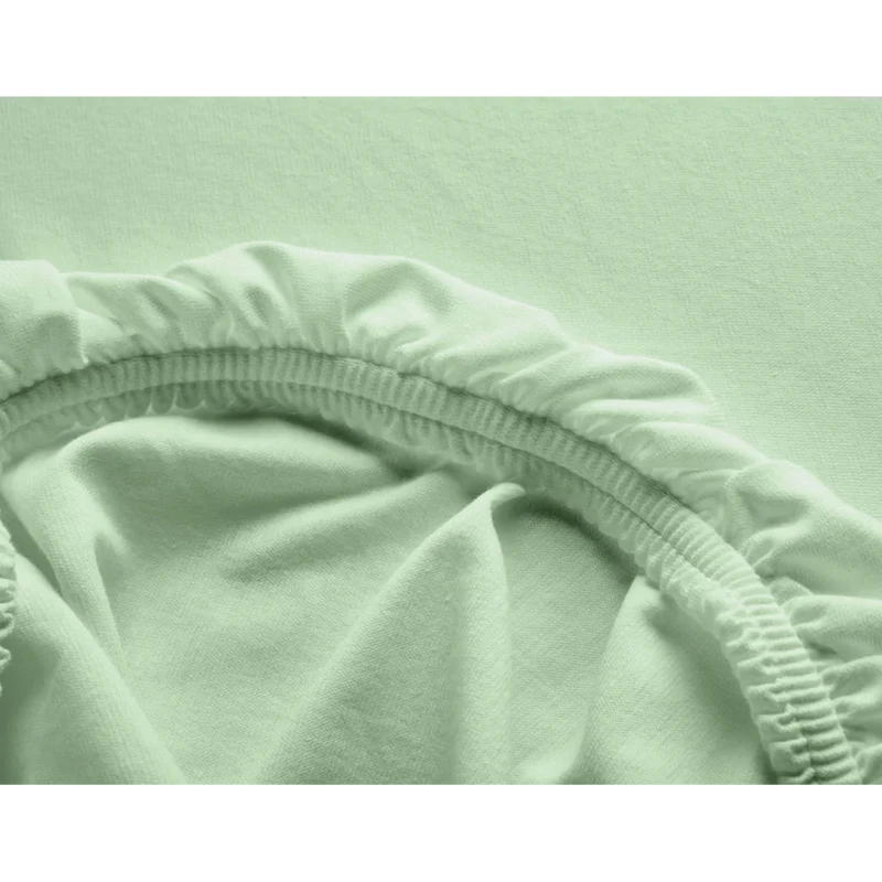 Bio Single-Jersey Spannbettlaken für Boxspringbetten in Standardgröße und Überlänge - Einzelbett