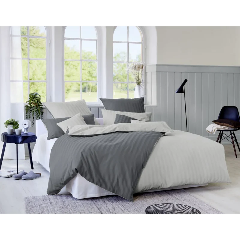 Bio Satin Wendebettwäsche Linea Kissenbezug