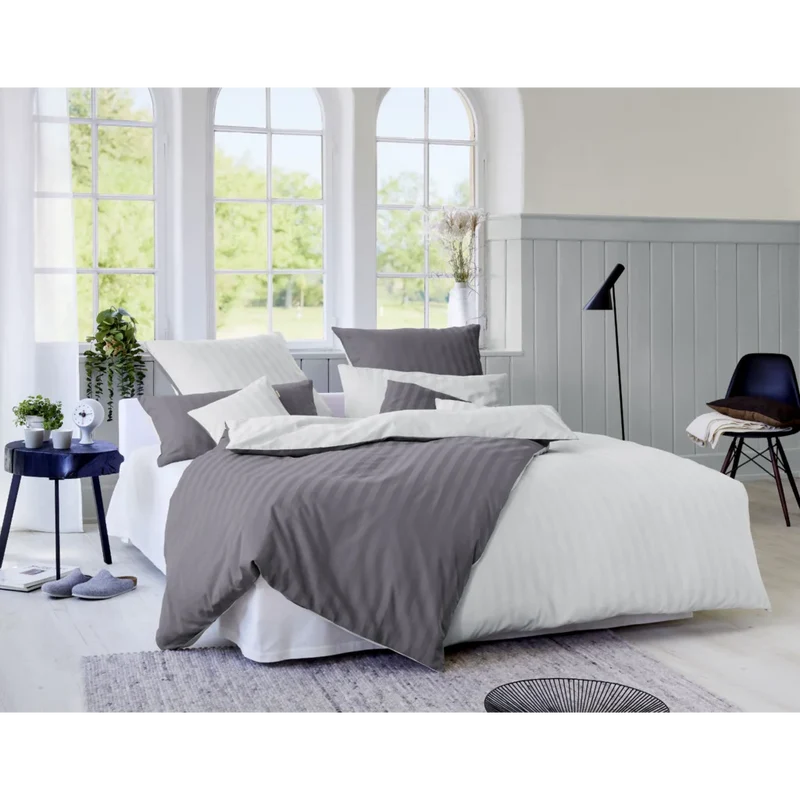 Bio Satin Wendebettwäsche Linea Kissenbezug