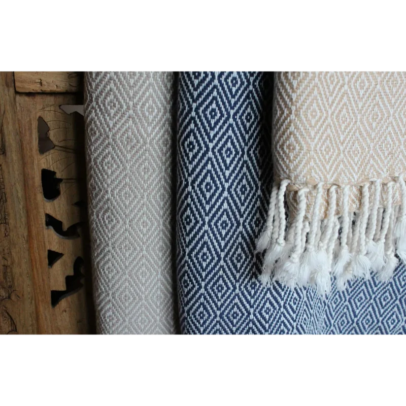 Decke mit Diamant-Muster
