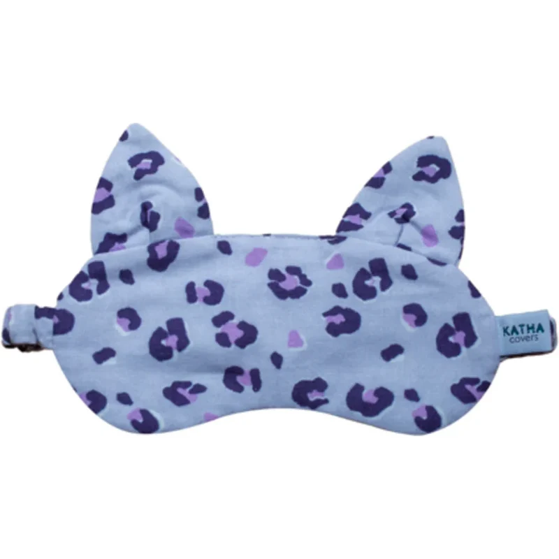 Kinder Schlafmaske Leo mit Katzenohren