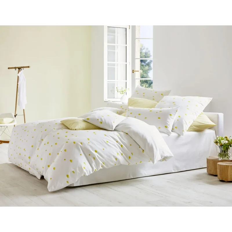 Bio Satin Bettwäsche Butterblume Garnitur