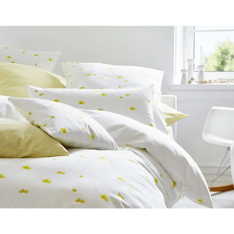 Bio Satin Bettwäsche Butterblume Kissenbezug