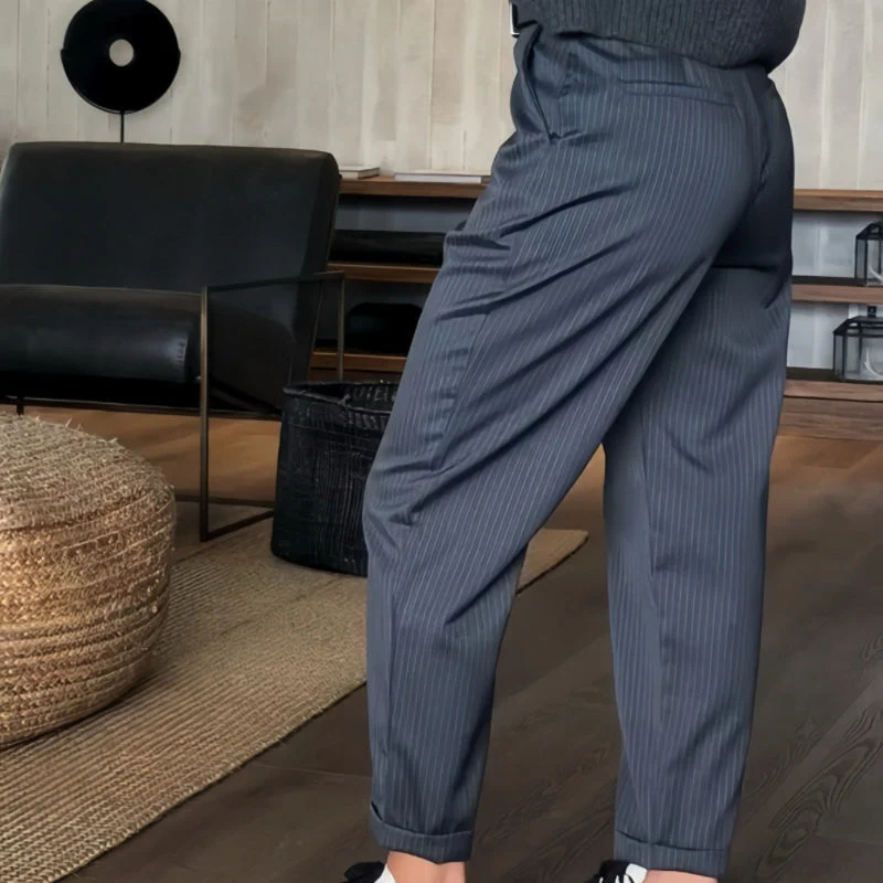 Elegante Damen Anzughose mit hoher Taille | Figurbetont & Bürotauglich