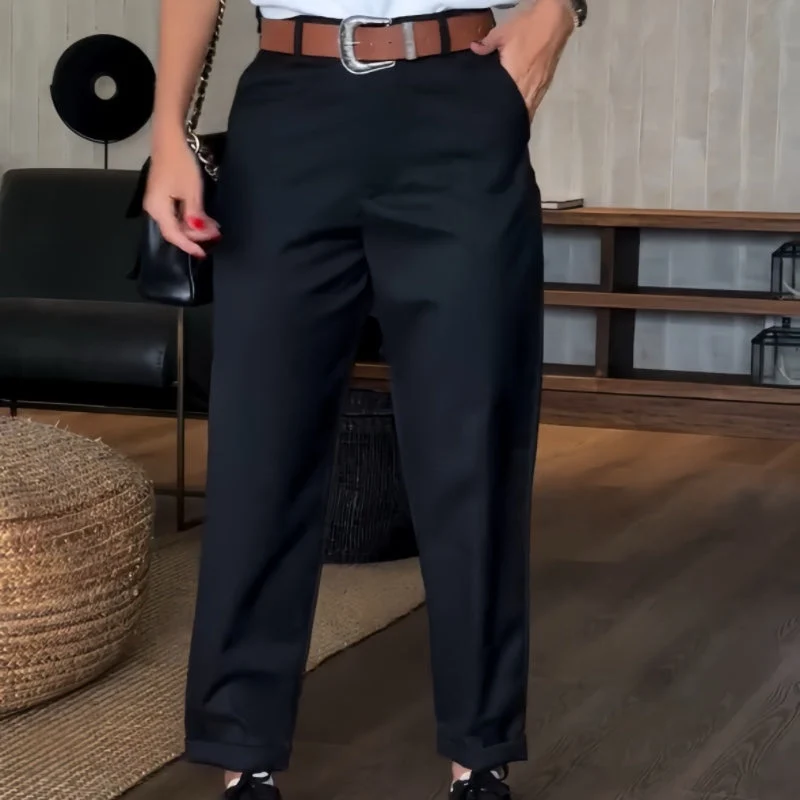 Elegante Damen Anzughose mit hoher Taille | Figurbetont & Bürotauglich