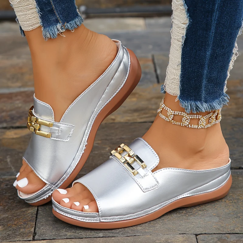 CharmVita™ – Elegante Damen Keilsandalen mit Komfort & Stil
