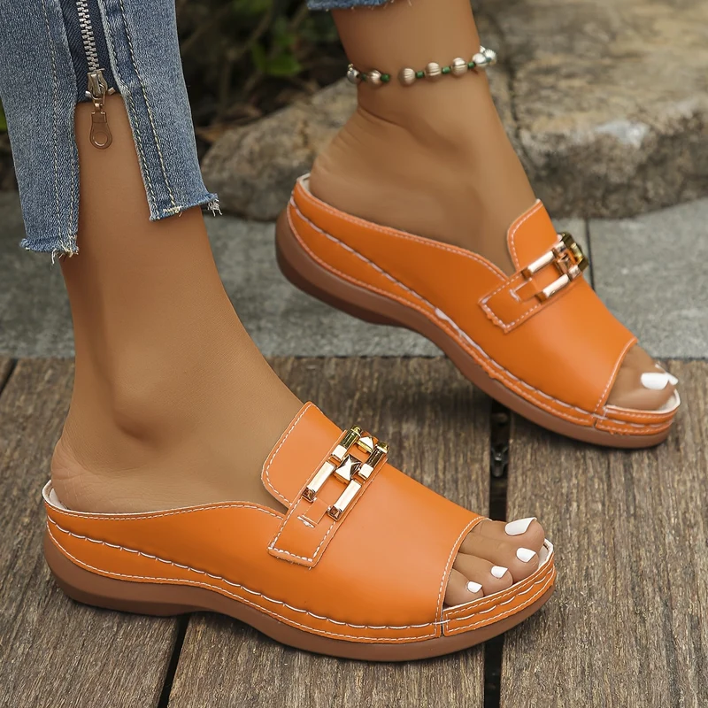 CharmVita™ – Elegante Damen Keilsandalen mit Komfort & Stil