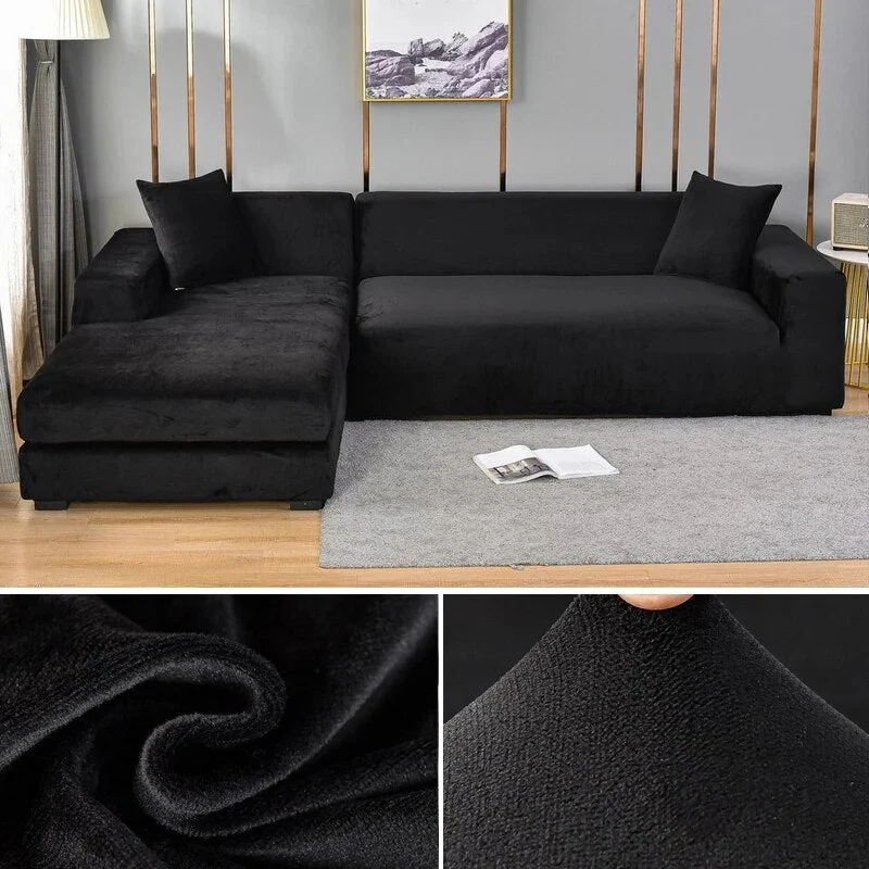 Elastischer Sofabezug zum Schutz vor Flecken & Tierhaaren | Schnell aufgelegt, pflegeleicht | Für 1-, Eck- & U-Sofas | Größen M1–M4