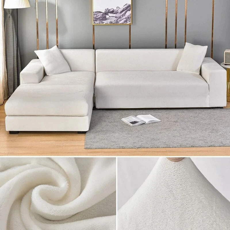 Elastischer Sofabezug zum Schutz vor Flecken & Tierhaaren | Schnell aufgelegt, pflegeleicht | Für 1-, Eck- & U-Sofas | Größen M1–M4