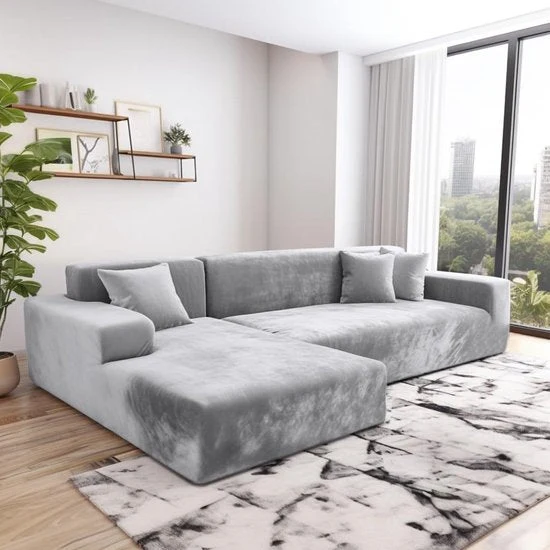 Elastischer Sofabezug zum Schutz vor Flecken & Tierhaaren | Schnell aufgelegt, pflegeleicht | Für 1-, Eck- & U-Sofas | Größen M1–M4