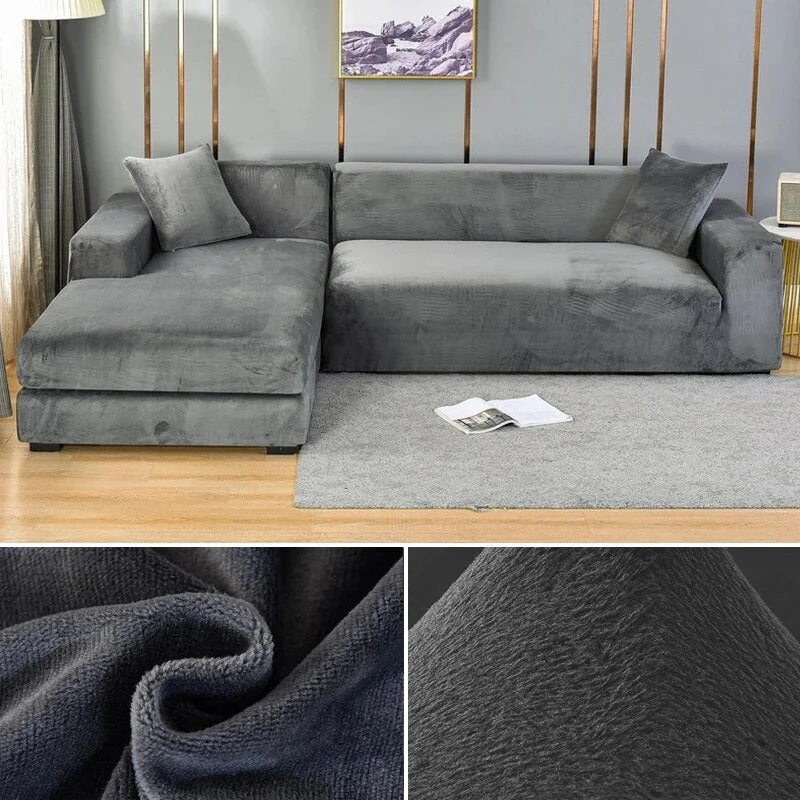 Elastischer Sofabezug zum Schutz vor Flecken & Tierhaaren | Schnell aufgelegt, pflegeleicht | Für 1-, Eck- & U-Sofas | Größen M1–M4