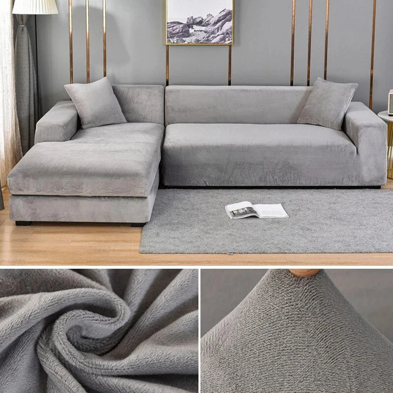 Elastischer Sofabezug zum Schutz vor Flecken & Tierhaaren | Schnell aufgelegt, pflegeleicht | Für 1-, Eck- & U-Sofas | Größen M1–M4