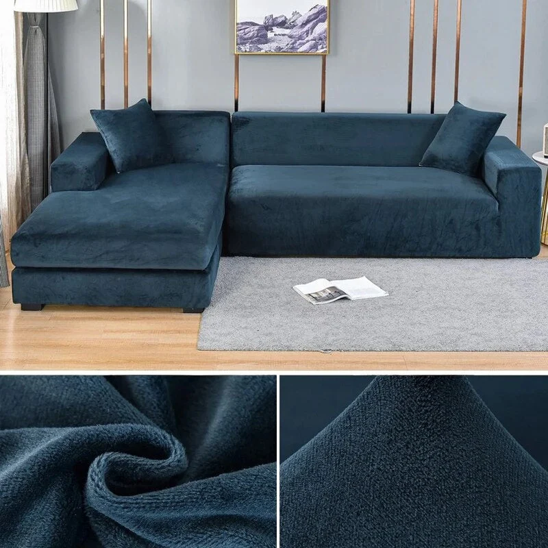 Elastischer Sofabezug zum Schutz vor Flecken & Tierhaaren | Schnell aufgelegt, pflegeleicht | Für 1-, Eck- & U-Sofas | Größen M1–M4