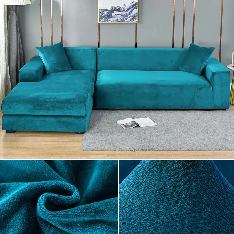 Elastischer Sofabezug zum Schutz vor Flecken & Tierhaaren | Schnell aufgelegt, pflegeleicht | Für 1-, Eck- & U-Sofas | Größen M1–M4