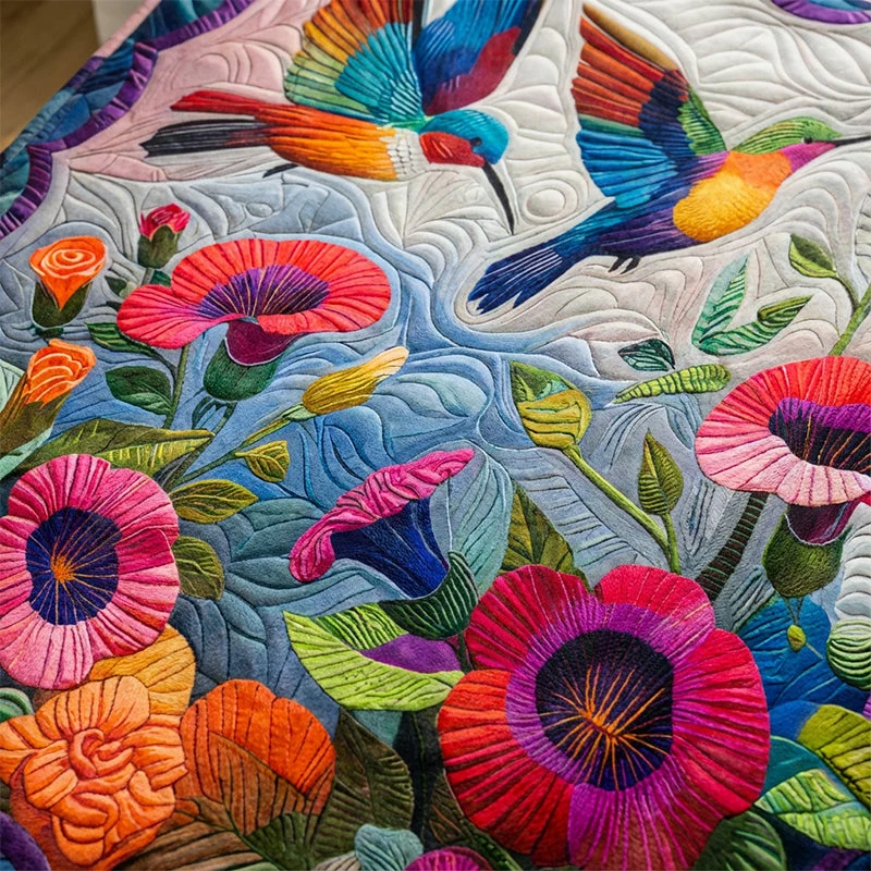 Flanelldecke mit Blumenmuster und kuscheliger Wärme | 7 Designs (A–G) | 6 Größen | Waschbar & fusselfrei für Sofa und Bett