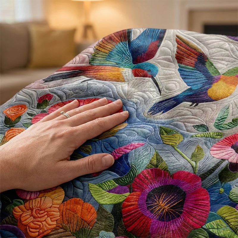 Flanelldecke mit Blumenmuster und kuscheliger Wärme | 7 Designs (A–G) | 6 Größen | Waschbar & fusselfrei für Sofa und Bett