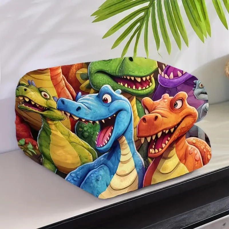 Flanelldecke mit HD-Dinosaurierdruck | Weiche, warme Kuscheldecke für Sofa & Bett | Leicht, waschbar & fusselfrei
