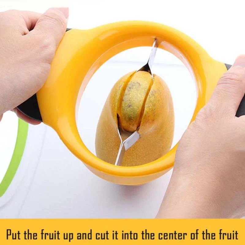 ScheibeMango™ Scharf & Sicher Mangokernentferner