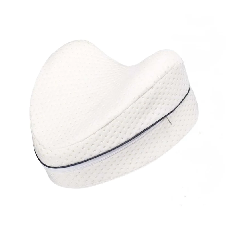 Orthopädisches Beinkissen | Ergonomisches Seitenschläferkissen | Memory Foam | Druckentlastend & Waschbarer Bezug