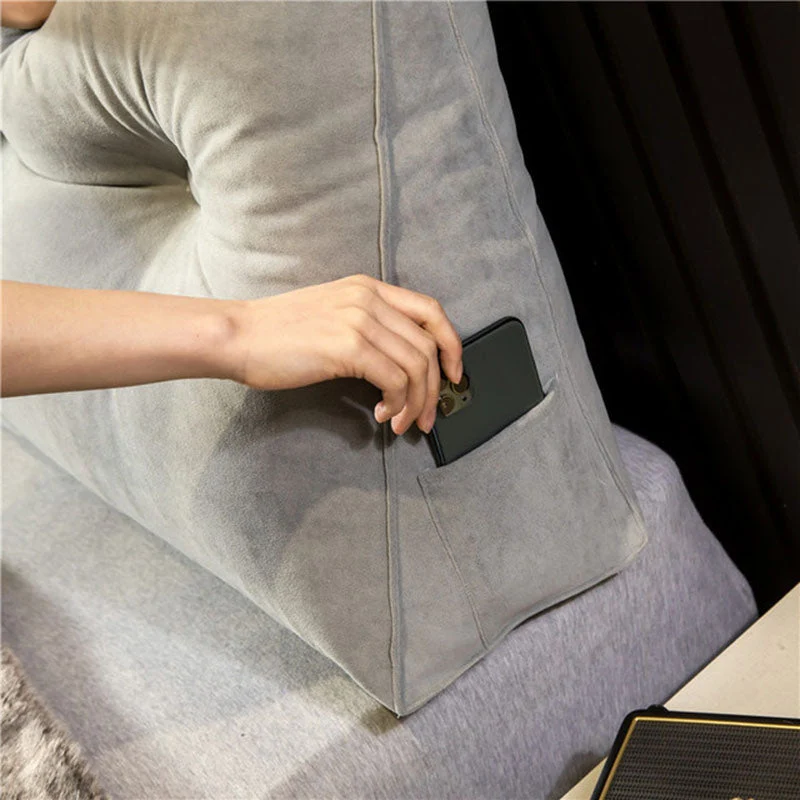 Keil-Kissen fürs Bett & Sofa | Rücken- & Nackenstütze beim Sitzen