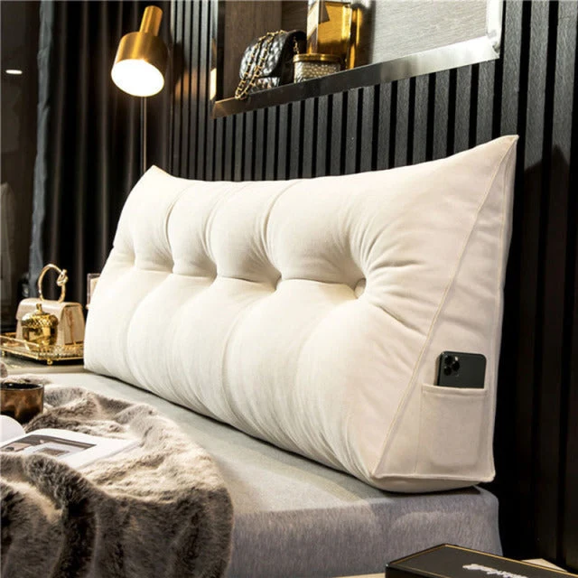 Keil-Kissen fürs Bett & Sofa | Rücken- & Nackenstütze beim Sitzen