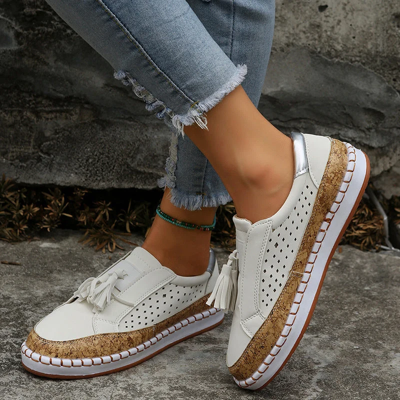 Tasselina™ – Stilvolle Damen Loafer mit dekorativen Quasten