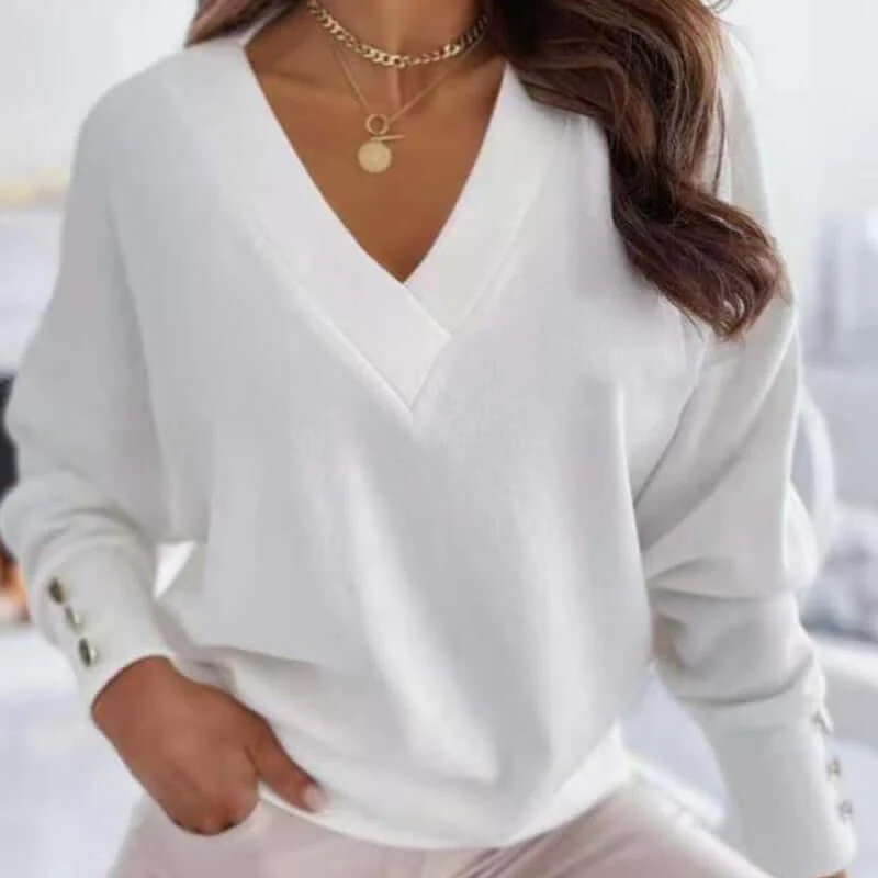 Cecilia | Pullover Mit V-Ausschnitt
