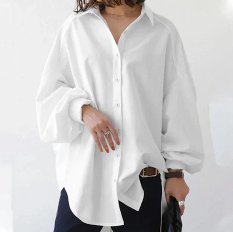 Reverina™ – Damenbluse mit Revers & Eleganter Passform