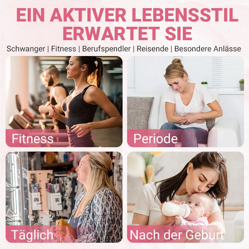 Hochtaillierter Bauchansatz Leckagekontrolle Panty-Slip