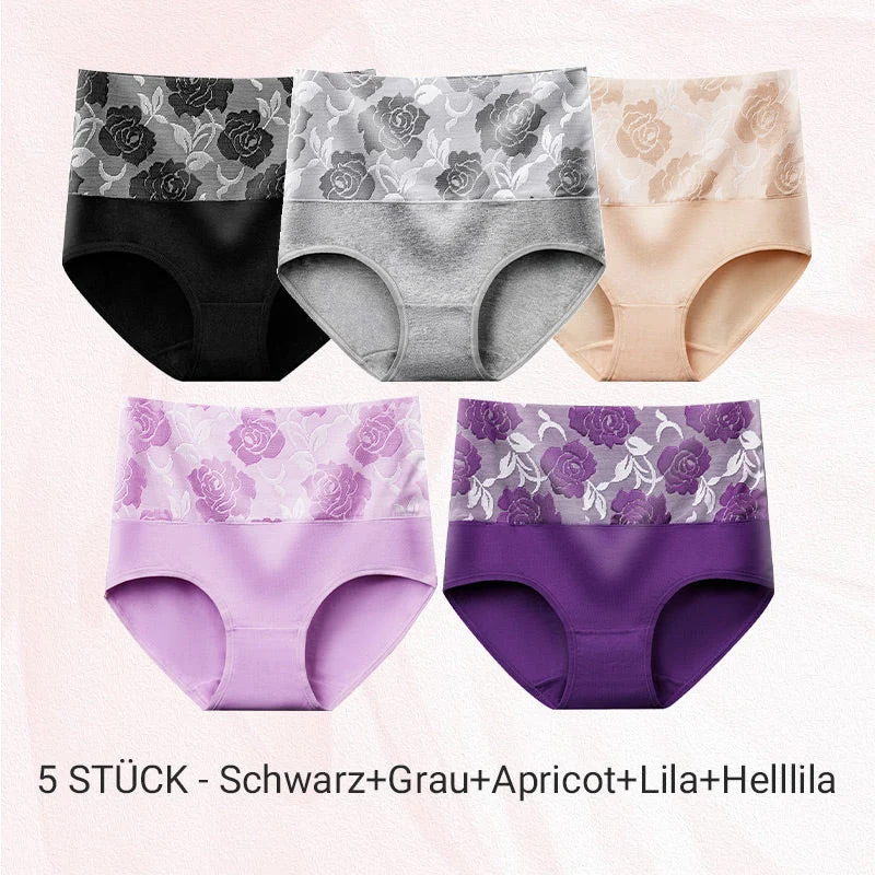 Hochtaillierter Bauchansatz Leckagekontrolle Panty-Slip