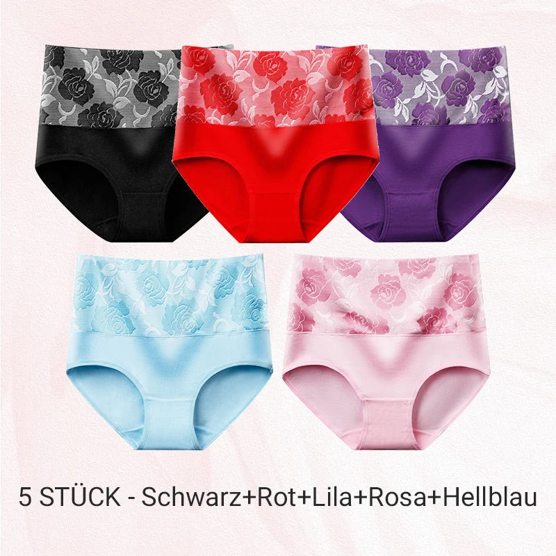 Hochtaillierter Bauchansatz Leckagekontrolle Panty-Slip