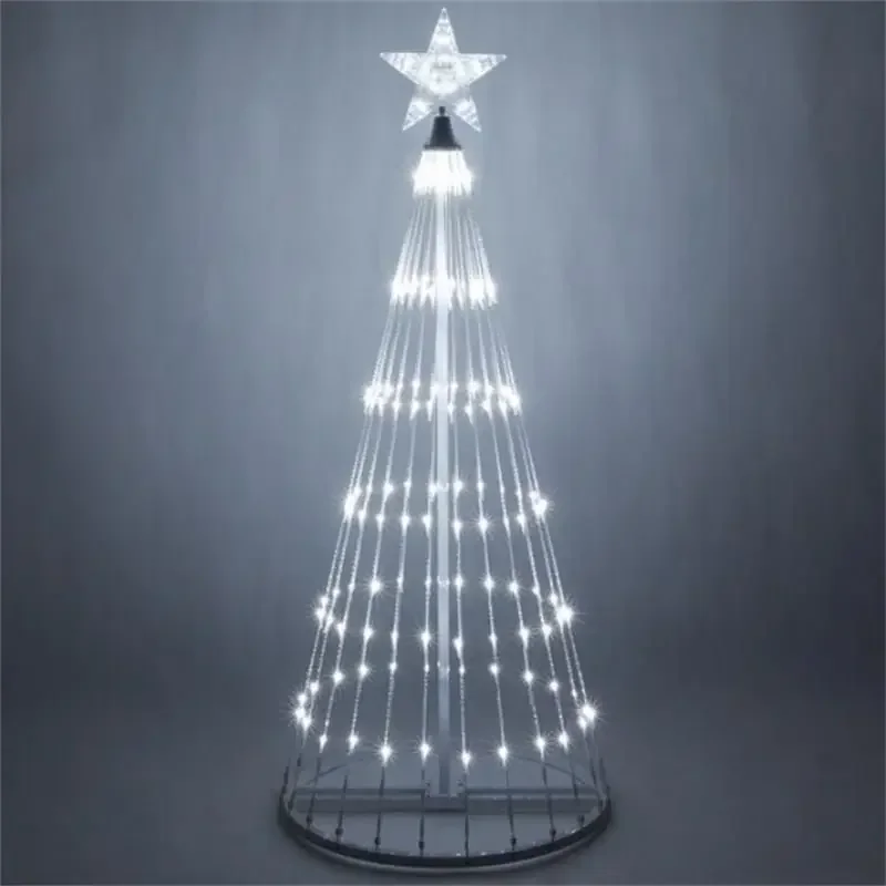 50% RABATT | SparkleLights™ Multicolor LED-Weihnachtsbäume | 12 Leuchtmodi | Wetterfest IP44 | Fernbedienung & Timer