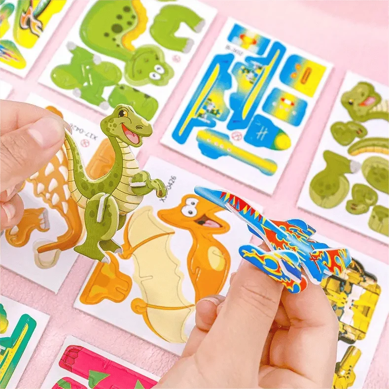 BrainBlox – 3D Cartoon-Puzzle für Kinder
