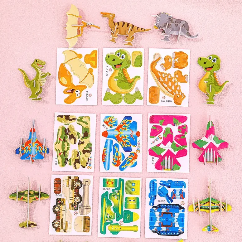 BrainBlox – 3D Cartoon-Puzzle für Kinder