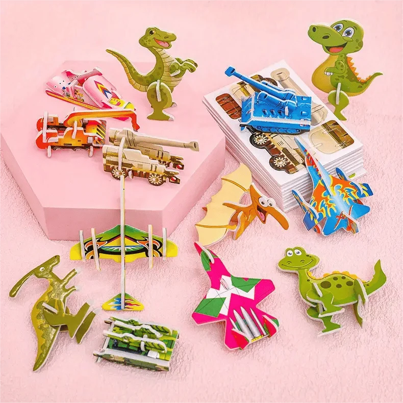 BrainBlox – 3D Cartoon-Puzzle für Kinder