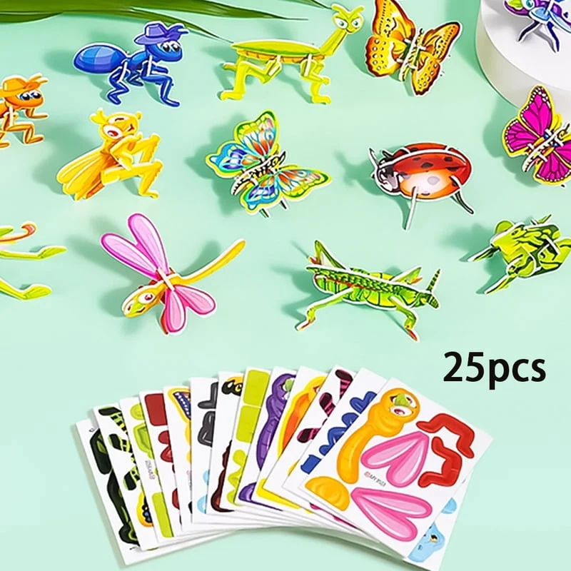 BrainBlox – 3D Cartoon-Puzzle für Kinder