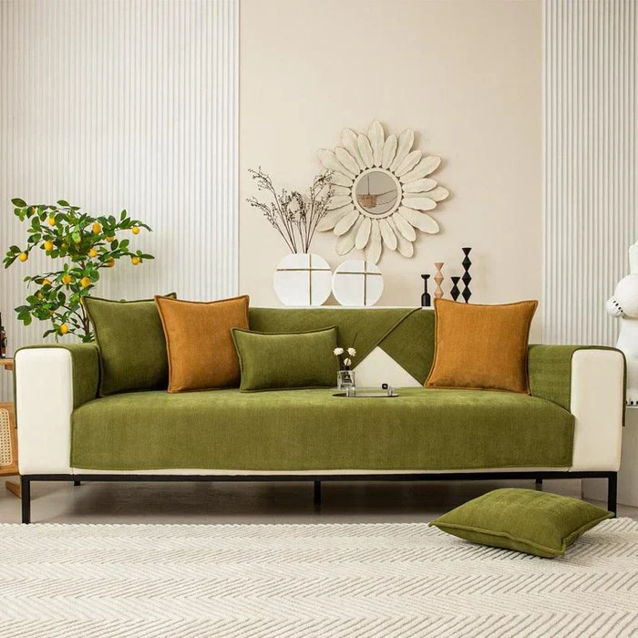 Rutschfester Fleece-Komfortbezug 120 × 150 cm | Warm, weich & hautfreundlich | Für Sofa, Auto & Büro, maschinenwaschbar