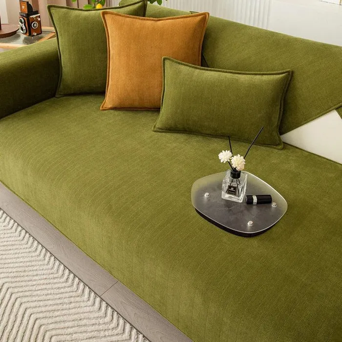 Rutschfester Fleece-Komfortbezug 120 × 150 cm | Warm, weich & hautfreundlich | Für Sofa, Auto & Büro, maschinenwaschbar