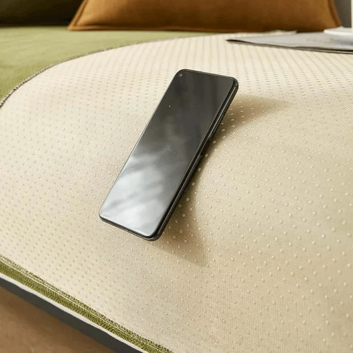Rutschfester Fleece-Komfortbezug 120 × 150 cm | Warm, weich & hautfreundlich | Für Sofa, Auto & Büro, maschinenwaschbar